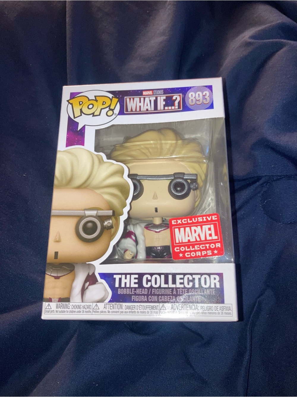 Funko Pop Boxed #893 The Collector Collectible - White and Black Packaging